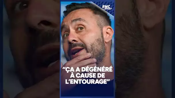 OM - Affaire Rabiot/Rowe : "Ça a dégénéré à cause de l'entourage", De Zerbi livre sa vérité