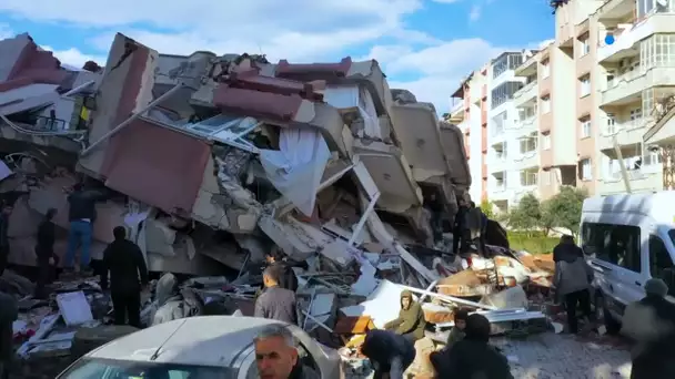 Séisme en Turquie et Syrie : Patrick Villardry et ses équipes sur place