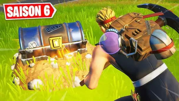 TROUVER LES NOUVEAUX COFFRES LEGENDAIRES DE LA SAISON 6 SUR FORTNITE ! (FORTNITE NEWS SAISON 6)