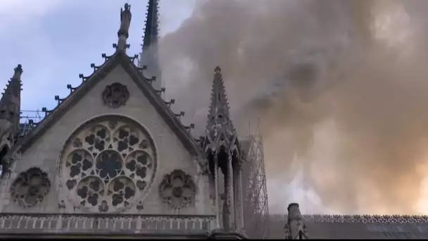 Incendie de Notre Dame : quelques minutes avant le drame