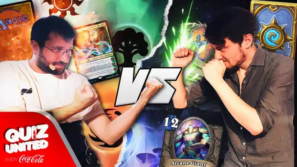 Olivier vs Odemian, Magic vs Hearthstone, quel TCG est le meilleur ? | Quiz United #10