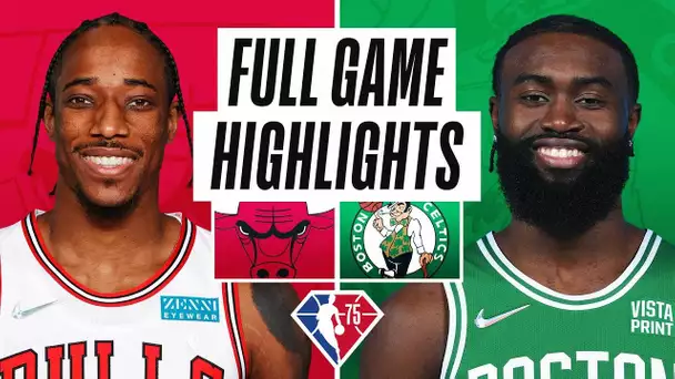 BULLS at CELTICS | FULL GAME HIGHLIGHTS | November 1, 2021