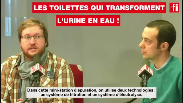 Les toilettes qui transforment l'urine en eau !