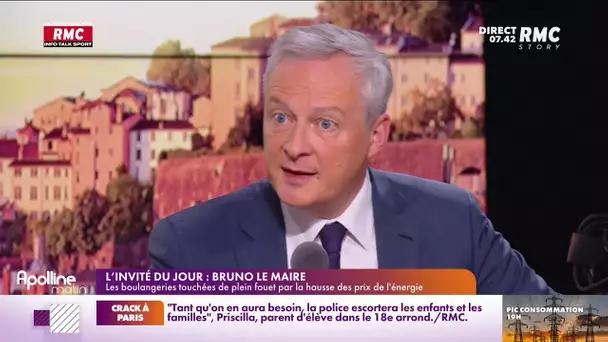 Bruno Le Maire sur R%C : "Nous maintiendrons le guichet au 1er janvier 2023"