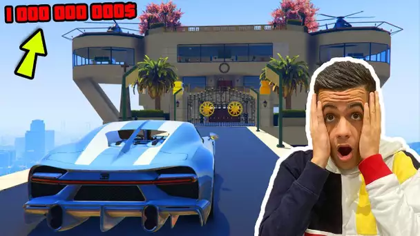 JOUER A GTA 5 QUAND T'ES MILLIARDAIRE : MA VILLA !