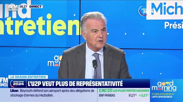 Michel Picon (U2P) : Des patrons prêts à travailler avec le RN ?