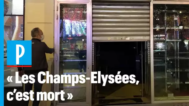 «Dans 30 minutes, on rend les clés» : les commerces des Champs-Elysées en difficulté