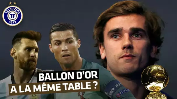 Ballon d'Or : Griezmann mange-t-il vraiment à la table de Messi et Ronaldo ?