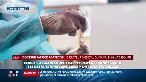 Guadeloupe: "Il y a 48 heures, nous ne pouvions plus faire de nouvelles hospitalisations"