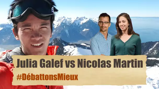 Julia Galef vs Nicolas Martin #DébattonsMieux