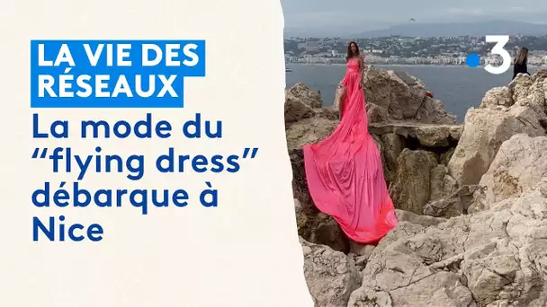 La mode du “flying dress” débarque à Nice