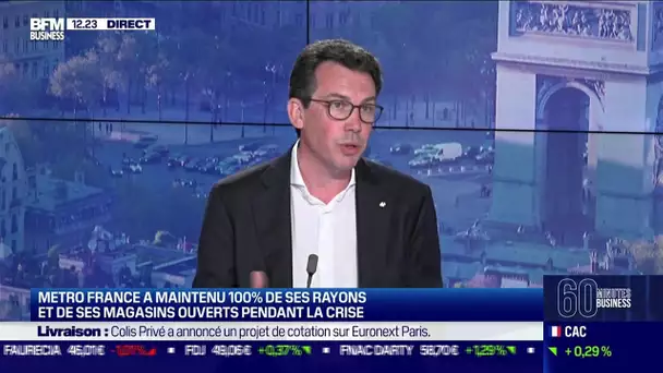 Metro France a maintenu 100% de ses rayons et de ses magasins ouverts pendant la crise