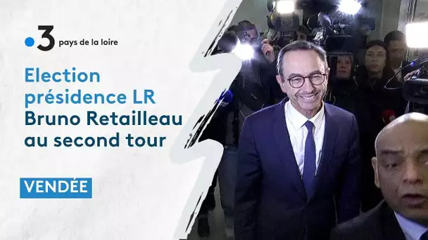 Le sénateur vendéen Bruno Retailleau au second tour pour la présidence de LR