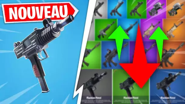 GROS CHANGEMENT SUR TOUTES LES ARMES DE FORTNITE ... (+ NOUVELLE ARME DANS LA PROCHAIN MAJ)