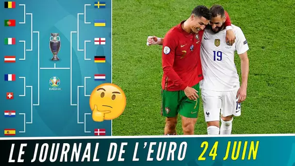 Portugal-France : ce que ce sont dit BENZEMA et RONALDO. Le programme complet des huitièmes !