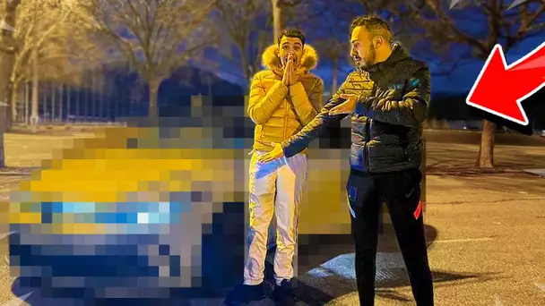 JE RAMÈNE UN BOLIDE À MOMO POUR SON ANNIVERSAIRE  À DEUX DOIGTS IL NOUS TUES 😱… IL EST DANGEREUX ..