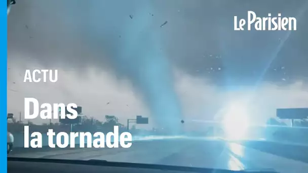 Les images inouïes du passage d'une tornade au Texas