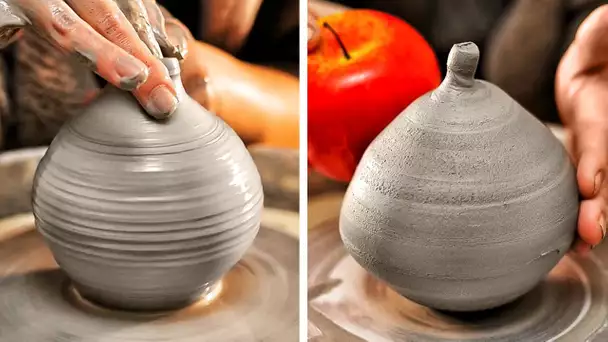 ASTUCES SATISFAISANTES AVEC DE LA POTERIE QUI VONT TE DÉTENDRE AVANT DE DORMIR