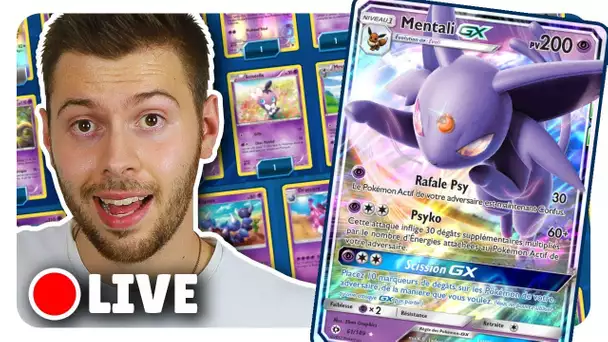 LIVE - TEST DE MON DECK MENTALI GX (18H-20H) - Pokémon TCG Online