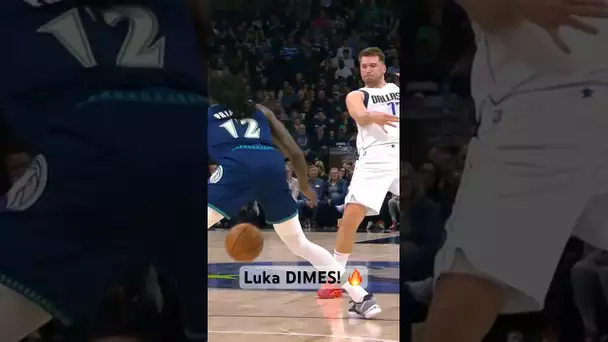 Luka Doncic DIMES but they get increasingly more insane 👀 | #Shorts