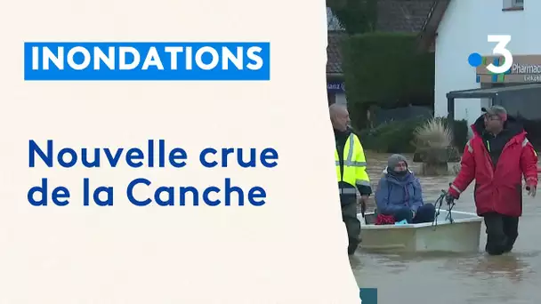 Inondations : Nouvelle crue de la Canche