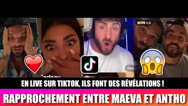 JULIEN TANTI ET MAEVA EN LIVE TIKTOK : RAPPROCHEMENT AVEC ANTHO, CLASH AVEC ILLAN, ILS S'EXPRIMENT 😱