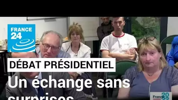 Débat présidentiel : un échange sans surprises pour les partisans des deux camps • FRANCE 24