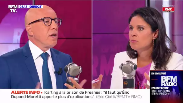 Ciotti : "Les policiers et les agents pénitenciers ont autre chose à faire"