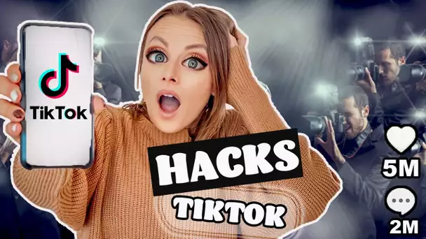 COMMENT DEVENIR UNE STAR DE TIKTOK ? (je teste des tiktok hacks !)