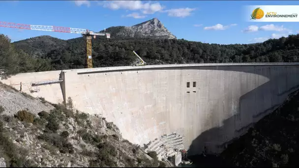 L&#039;imposant barrage de Bimont, au béton défectueux, se refait une santé