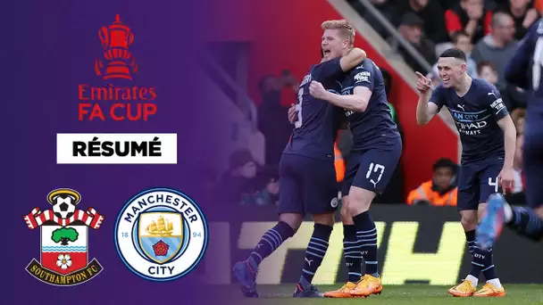 🏆🇬🇧 Résumé - FA Cup :  Manchester City déroule contre Southampton