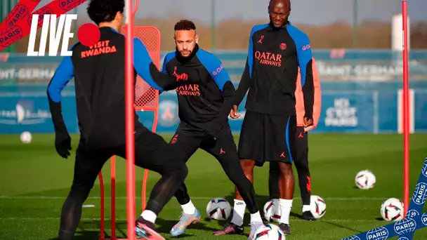 ⚽️ 15 minutes training session pre Stade rennais FC - Paris Saint-Germain 🔴🔵