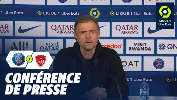 Conférence de presse PARIS SAINT-GERMAIN - STADE BRESTOIS 29 (2-2)  / 2023/2024