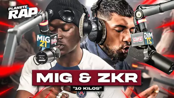 MIG feat. Zkr - 10 kilos #PlanèteRap