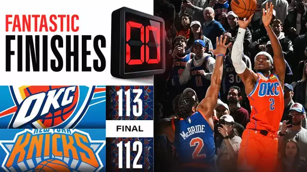 Final 4:57 INSANE ENDING Thunder vs Knicks 🔥 | March 31, 2024