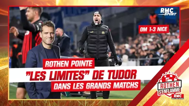 OM 1-3 Nice : Rothen pointe "les limites" de Tudor dans les grands matchs