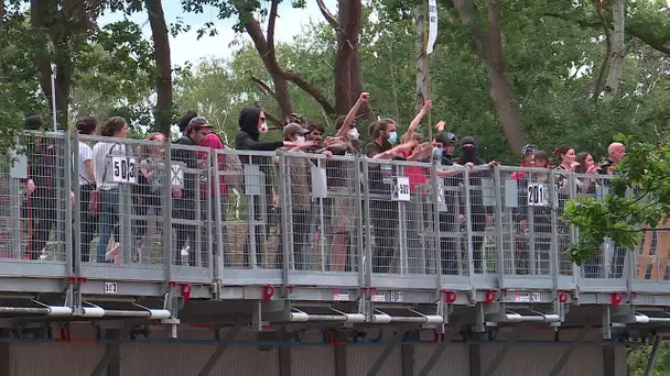 St Etienne du Rouvray : mobilisation contre la destruction forestière pour faire un éco-campus