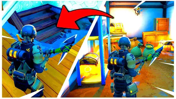 3 NOUVEAUX PASSAGES SECRET sur FORTNITE !! (New Hidden Spot Location)