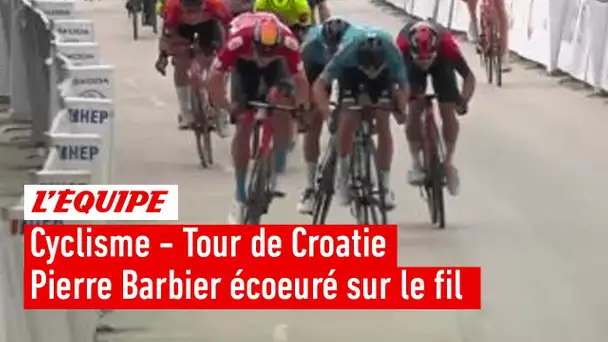 Cyclisme - Tour de Croatie - La photo finish gâche la fête de Pierre Barbier lors de la 2ème étape
