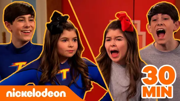 Les Thunderman | 30 minutes de complicité entre Billy et Nora ! | Nickelodeon France