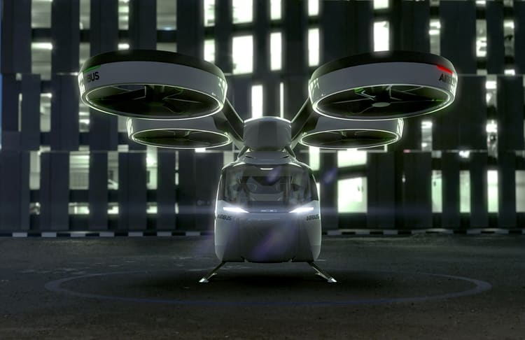 Futuriste ! Découvrez la première voiture volante et électrique d'Airbus !