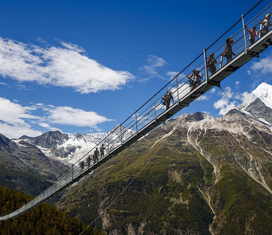 La plus longue passerelle du monde est en Suisse !