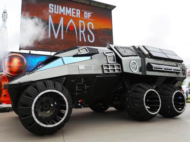 Voici le rover dévoilé par la Nasa pour explorer Mars !
