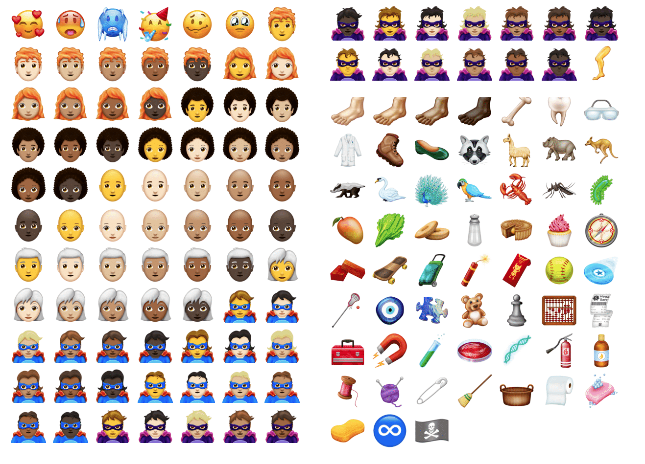 Parmi les nouveaux emojis, les roux sont enfin dans la liste