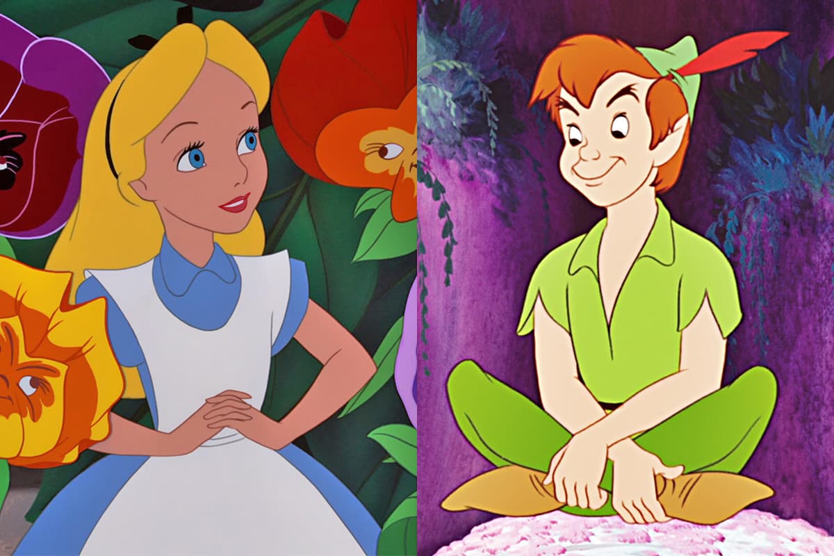 Un film autour d'Alice au Pays des Merveilles et Peter Pan