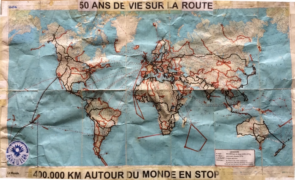 André Brugiroux a voyagé dans tous les pays du monde pendant cinquante ans 