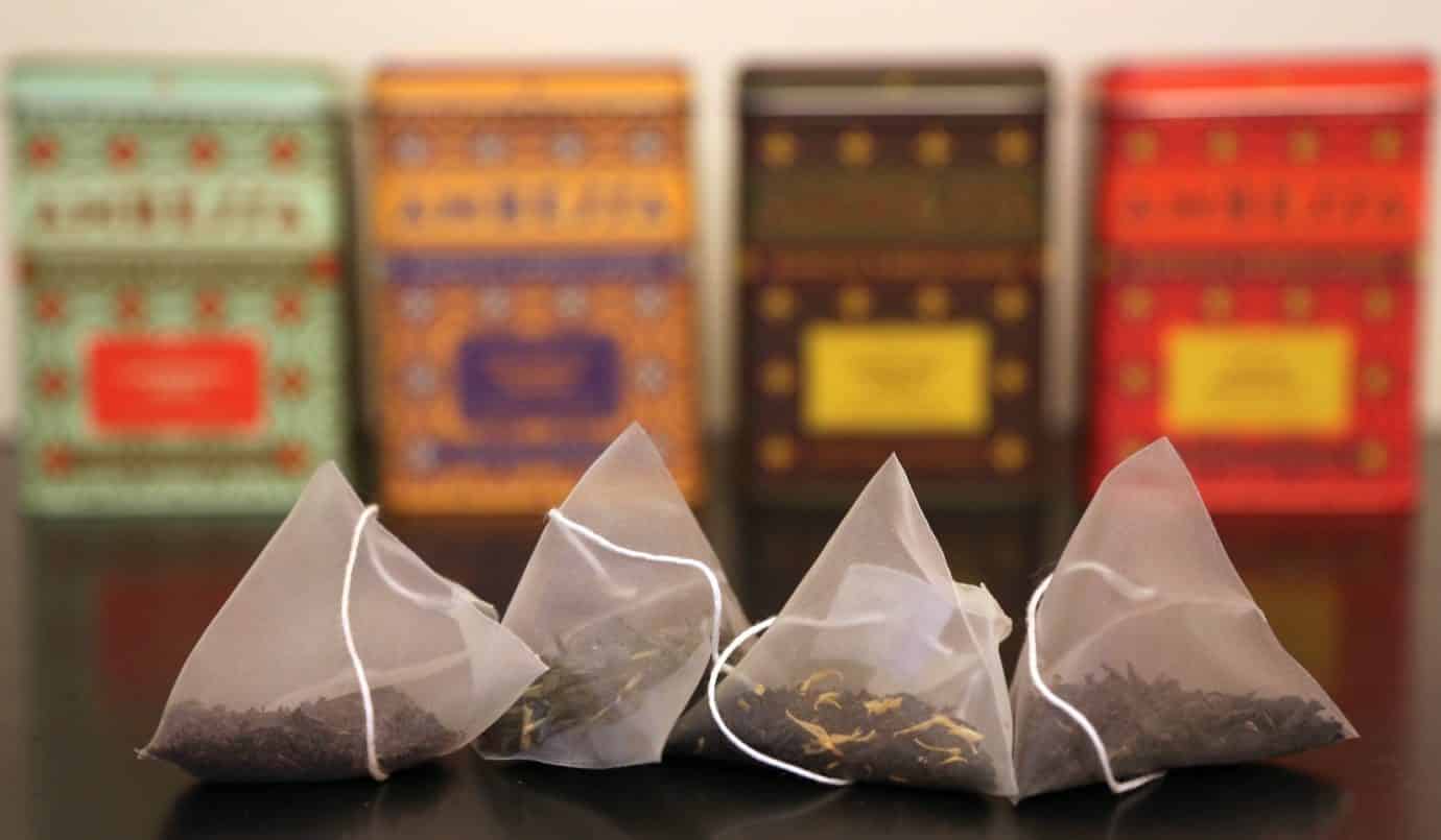Hälssen & Lyon propose des sachets de thé en forme de sacs haute couture