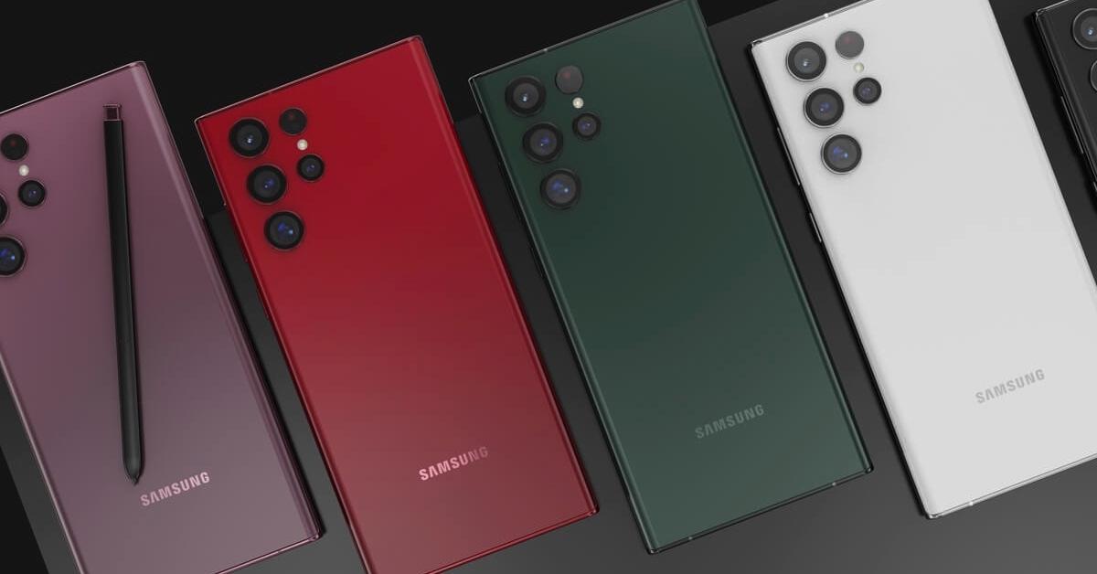 Le Samsung Galaxy S22 Ultra partage des photos et des vidéos de ses couleurs